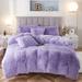 Fluffy Bedding Duvet Cover Set Down Comforter Quilt Cover