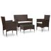 Outdoor Furniture Set - Brown