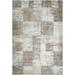 Xhosa 6'7" x 9'2" Modern Peach/Light Gray/Gray/Tan Area Rug - Hauteloom