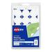 Avery Mailing Seals 1 Round Labels White 600 Printable Mailing Labels (05247)