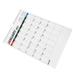 3pcs English Planner Calendar Multi-function Hanging Planning Calendar Monthly Coil Calendar