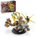 LEGO Marvel Spider-Man vs. Sandman: Final Battle Building Toy Set with Spider-Man Figure Collectible Marvel Toy Inspired by Spider-Man No Way Home Gift for Super Hero Loving Boys and Girls 76280