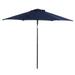 Mainstays 7.5 Foot Push-up Round Market Umbrella Navy