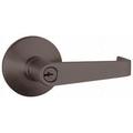 CRL Dark Bronze Keyed Lever Trim For DL950 Series Push-Pad Rim Panic Exit Devices - Keyed Differently