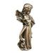 Praying Fairy Statue for Garden Sculpture Copper Craft Landscaping Fairy Figurine Outdoor Indoor Ornament for Home Office Desk Table Decor