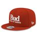Men's New Era Scarlet Hendrick Motorsports Budweiser 9FIFTY Adjustable Snapback Hat