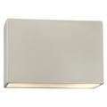 Ambiance 8" High Matte White LED ADA Outdoor Wall Sconce