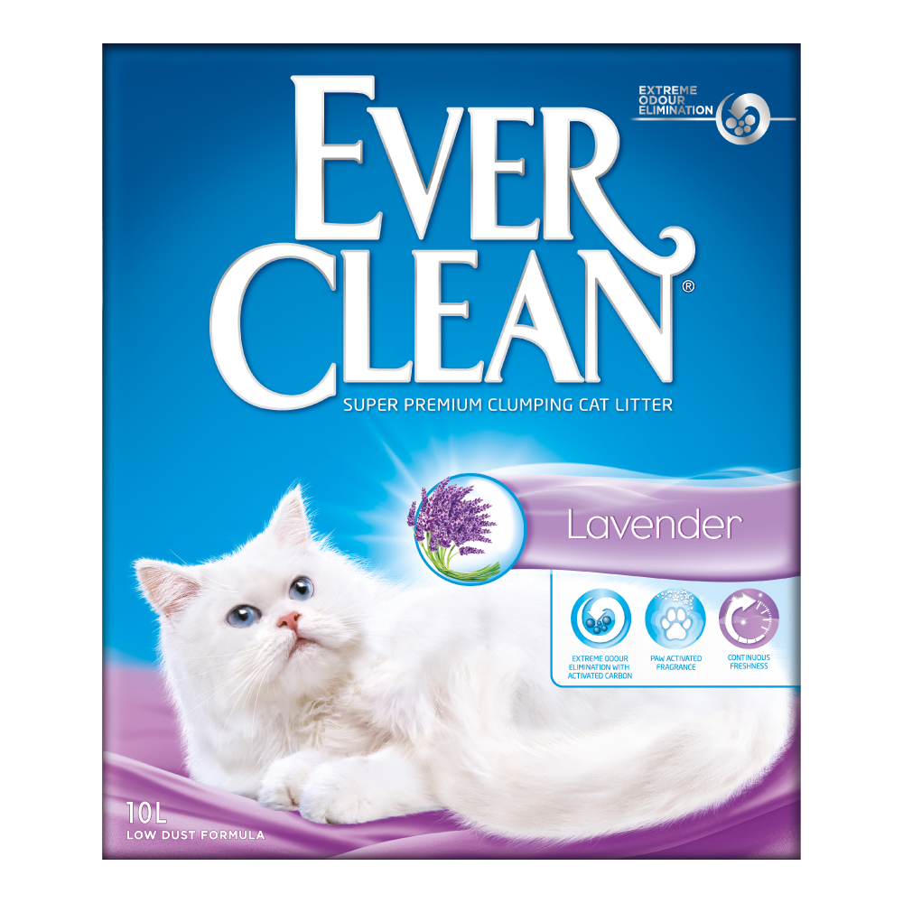 2x10l Ever Clean Lavender Clumping Cat Litter