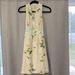 Anthropologie Dresses | Maeve Cotton And Silk Dress Size 4 | Color: Cream/Yellow | Size: 4