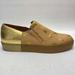 Free People Shoes | Free People Varsity Calf Hair Gold Speckled Slip On Shoes | Color: Gold | Size: 7