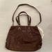 Coach Bags | Coach Ashley Brown Leather Shoulder Bag. | Color: Brown | Size: Os