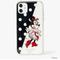 Disney Cell Phones & Accessories | Kate Spadd Disney Minnie House Clear Red Black I Phone 11 Pro Phone Case | Color: Black/Red | Size: Os