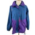 Columbia Jackets & Coats | Columbia Sportswear Women's L 3 In 1 Fleece Lined Jacket Coat Hood Radial Sleeve | Color: Green/Purple | Size: L