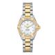 TAG Heuer Women's Aquaracer Stainless Steel and Gold Plated Diamond Watch WBD1423.BB0321, Size 27mm