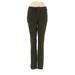 Noir Dress Pants - High Rise: Green Bottoms - Women's Size Medium