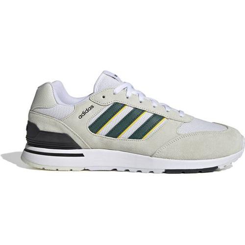 ADIDAS Herren Freizeitschuhe Run 80s, Größe 43 ⅓ in Weiß, Grün, Gelb, Schwarz