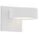 Inside Out REALS 1.5" High Textured White Up & Down LED Wall Sconc