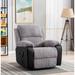 GZMWON 37.88" Sofa Modern Sofa Living Room Couch Recliner Sofa in Gray | 39.88 H x 37.88 W x 37.88 D in | Wayfair NIUNIUW1170S00003