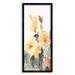 Stupell Industries Yellow Spring Blooms On Wood by Lanie Loreth Print Wood in Brown | 30 H x 13 W x 1.5 D in | Wayfair ay-320_fr_13x30