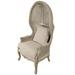 Balloon Chair - One Allium Way® Havel Linen Balloon Chair Wood in Brown | 62 H x 31 W x 29 D in | Wayfair 757A6EF88C3F403793B3E715A0E9F6A2