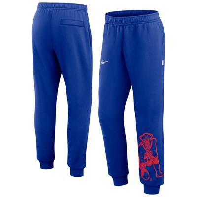 Nike Royal New England Patriots Logo Crop-Jogginghose für Herren Image