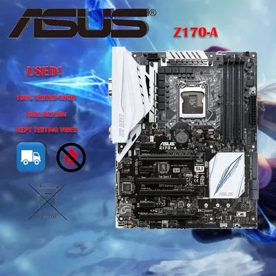 Asus Z170-A Desktop-Motherboard z170 Sockel lga 3,0 i7 i5 i3 ddr4 64g sata3 usb atx zum Verkauf