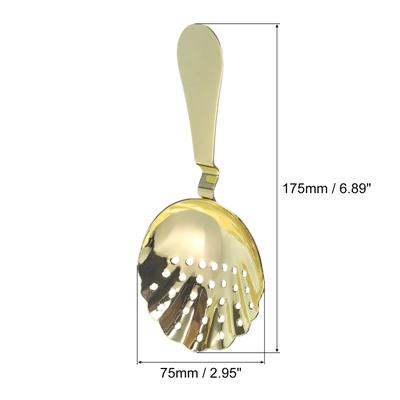 Julep Strainer, 1pcs - Stainless Steel Cocktail Strainer, 155mm