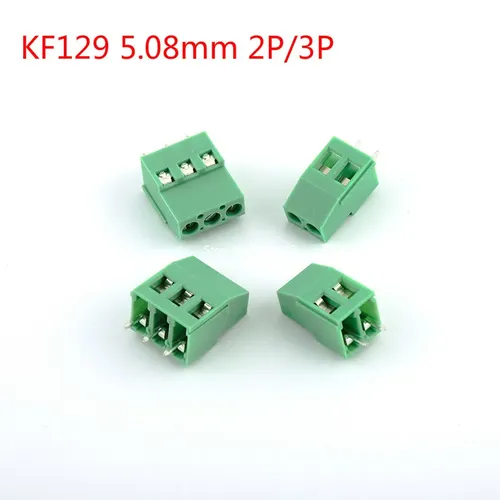 10 teile/los KF129 2Pin 3Pin 5 08mm pitch Terminal Anschlüsse PCB terminal 2 P 3 P 300 V/25A