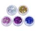 Letter Nail Sequin Nail Glitter Sequin Nail Accessories Manicure Stickers for Ladies