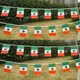 Aerlxemrbrae 20 teile/los Mexiko bunting fahnen 14x21cm Wimpel Mexiko String Banner Ammern Festival