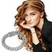 KIHOUT Deals Women s Diamond Diamond Bracelet Clothing Accessories Open Buckle Gold And Silver Bracelet