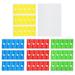 50 Sheets Self Adhesive Wire Labels Cord Labels Cable Management Wire Labels