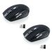 2 pack 2.4GHz Wireless Cordless Optical Mouse Mice USB Wireless Bulk sale