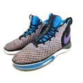 Nike Shoes | Nike Mens Alpha Dunk Flight Huarache Fab Voltage Basketball Purple Mens Sz 11 | Color: Blue/Gray | Size: 11