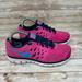 Nike Shoes | Nike Flex Run 2013 Flash Pink Trainers Running Shoes Women's 9 | Color: Pink | Size: 9