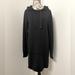 Athleta Dresses | Athleta Fleece Hoodie One Piece Dress | Color: Black | Size: Xs