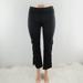 Athleta Pants & Jumpsuits | Athleta Women's Black Elastic Waist Pull On Yoga Flared Sweatpants Size S | Color: Black/Red | Size: S