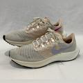 Nike Shoes | Nike Air Zoom Pegasus 37 Ivory/Pink Running Shoes Women’s Size 9.5 | Color: Cream | Size: 9.5