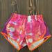 Nike Bottoms | Nike Tempo Shorts. Pink, Purple, And Orange Athletic Shorts Girls Size M. | Color: Pink/Purple | Size: Mg