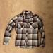 Columbia Tops | Columbia, Flannel Plaid, Medium | Color: Gray/Purple | Size: M