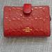 Coach Bags | Coach Wallet Red, Nwt, Mini Id Wallet - Matching Purse Posted | Color: Red | Size: Os