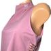 Nike Tops | Nike Pro Dri-Fit Crop Top 2xl Pink Tank Top Cut Outs | Color: Pink | Size: 2xl
