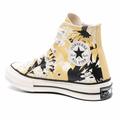 Converse Shoes | Converse Chuck Taylor 70 Hybrid Floral Fusion Sneakers Tennis Shoes Yellow 6.5 | Color: Black/Yellow | Size: 6.5