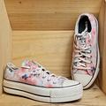 Converse Shoes | Converse Womens Floral Festival Platform Chuck Taylor All Star Shoes | Color: Pink/White | Size: 7