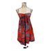 Anthropologie Dresses | Anthropologie Hd In Paris 100% Cotton Sundress Size 0 | Color: Gray/Orange | Size: 0