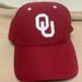 Nike Accessories | Boomer Sooner - Oklahoma University Nike Embroidered Red / White Hat / Cap | Color: Red | Size: Os