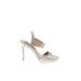 Steven by Steve Madden Heels: Slip On Stilleto Cocktail Party Ivory Shoes - Women's Size 6 - Open Toe