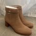 Kate Spade Shoes | Nib Roasted Almond Kate Spade New York Suede Madison Booties Size 10.5 | Color: Brown/Tan | Size: 10.5