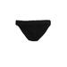 Kenneth Cole REACTION Swimsuit Bottoms: Black Solid Swimwear - Women's Size Medium