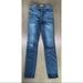 Madewell Jeans | Madewell Nwot High Rise Skinny Jeans Blue Denim | Color: Black/Blue | Size: 25